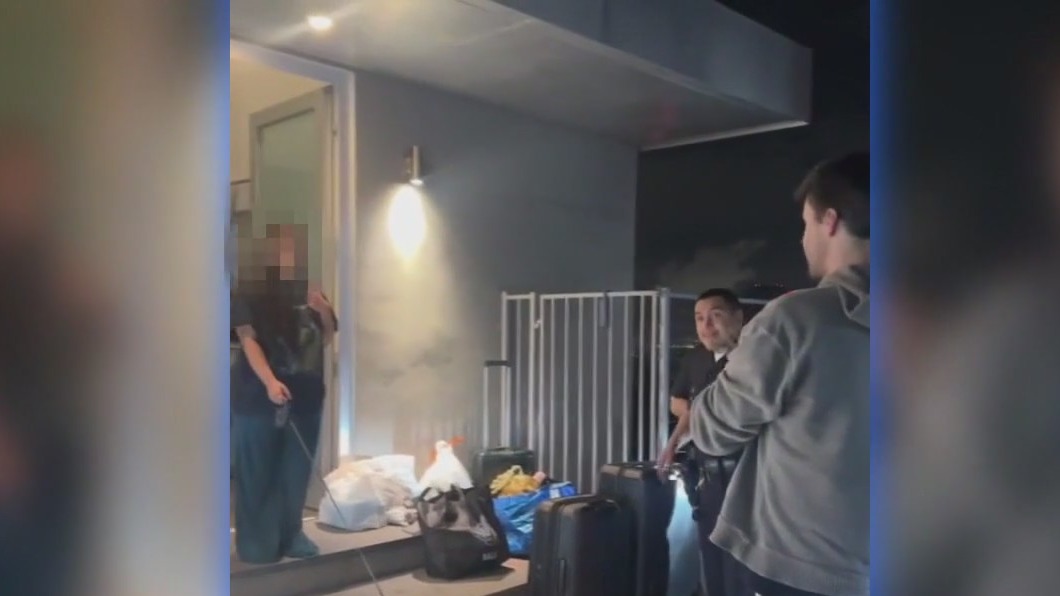 Squatters take over Hollywood Hills mansion